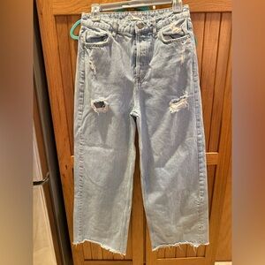 Zara Light Blue Denim Jeans